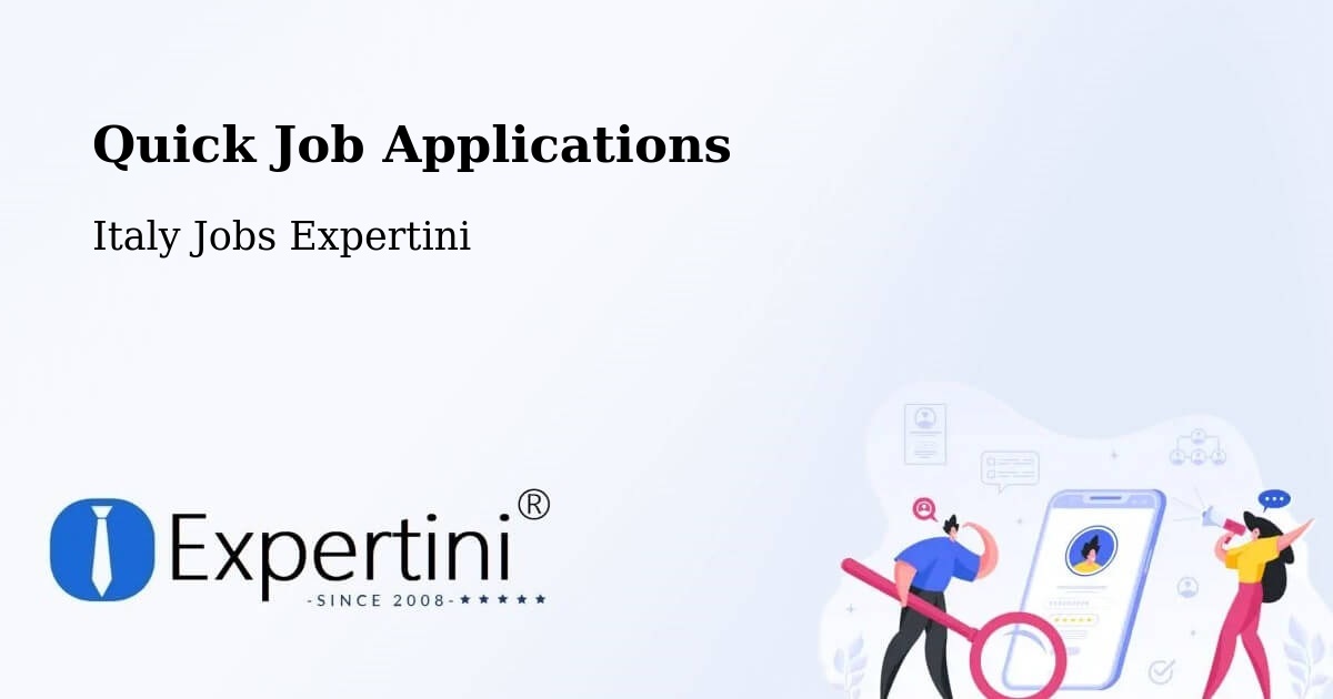 Quick Apply Feature – Samone - Italy Jobs Expertini